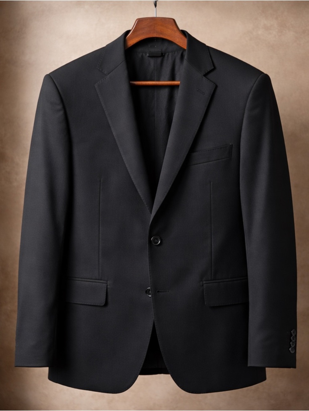 DAVINCI Designed in Italy Soft Check Tri-Blend Tweed Sport Jacket Size 46R